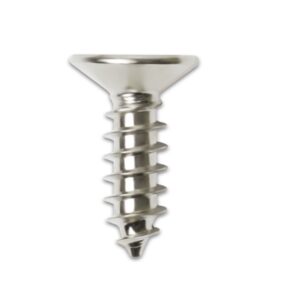 Flat head Phillips #8 x 5/8 inch screws for cabinet assembly, woodworking, and durable fastening applications
