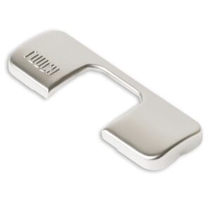 Hinge cup cover cap TCH-10000 C.C.N06.BT with nickel-plated finish to conceal hinge cups and enhance cabinet appearance