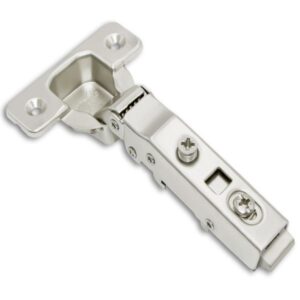 Full overlay latch soft-close cabinet hinge TCH-11306 F.45.S with screw-on mounting for smooth and quiet operation in modern cabinetry