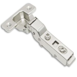 Half overlay latch soft-close cabinet hinge TCH-11306 H.45.S with screw-on mount for smooth, quiet cabinet door operation