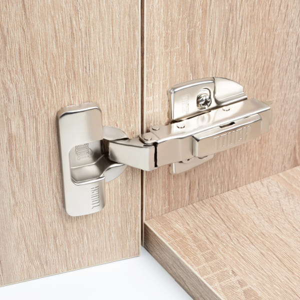 Straight-Arm Latch Soft-Close 3D Hinge Press-in Dowels TCH-11407 F.45.D - Image 4