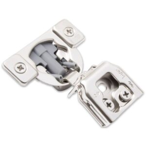 1-1/4 inch overlay compact soft-close 3D hinge TCH-11309 1.25.45.D with press-in dowels and 6-way cam adjustment for face frame cabinets