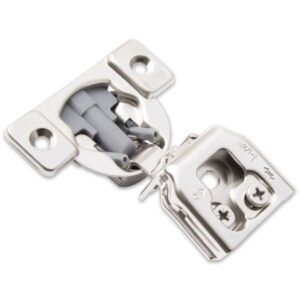 1-1/4 inch overlay compact soft-close 3D hinge TCH-11309 1.25.45.S with screw-on mount and 6-way cam adjustment for face frame cabinets