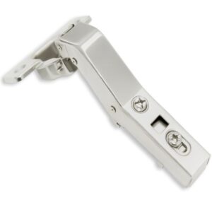 45-degree clip-on soft-close corner cabinet hinge TCH-14201 045.45 for angled kitchen, bathroom, and custom cabinet doors