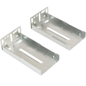 43mm ball bearing slides rear-mount socket TCH-22000 R.S.43 for face frame cabinets, nickel-plated steel