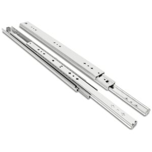 53mm full-extension heavy-duty ball bearing drawer slides TCH-22103 ZP with 220 lb load capacity, smooth side mount design, and durable steel construction.