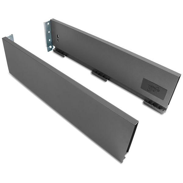 TOUCH slim metal drawer side board TCH-25202 with durable steel design for modern cabinetry and precision drawer systems