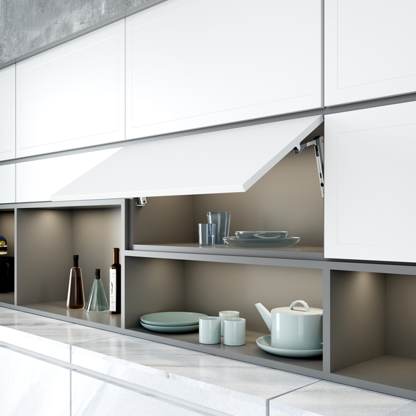 Push-Open Free-Stop Slim Upward Door Lift System TCH-313000 337.T - Image 4