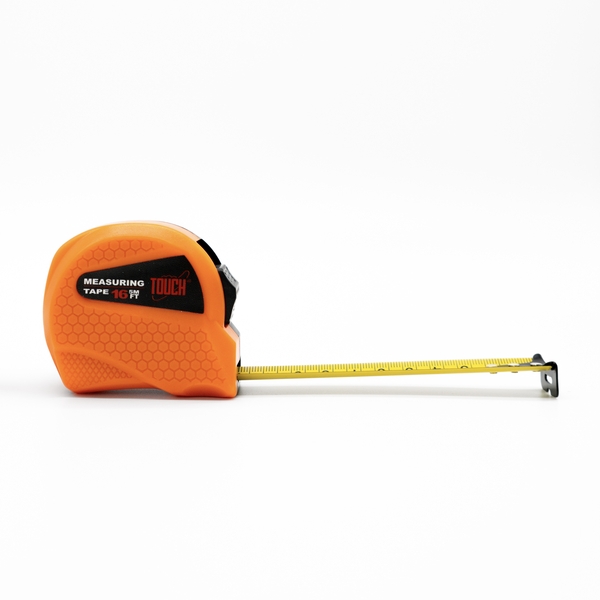TOUCH Measuring Tape TOU-61001 with durable case and smooth retracting blade for accurate measurement in construction and carpentry